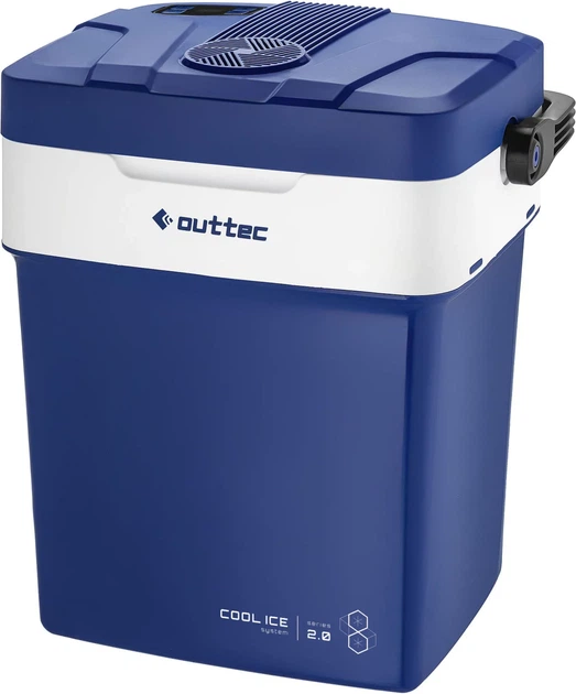 Lodówka turystyczna elektryczna Outtec niebieska 32 l 78148 (5907766660651) - obraz 2