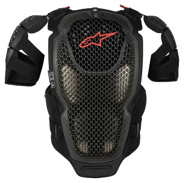 Захист тіла Alpinestars A-6 CHEST PROTECTOR BLACK ANTHRACITE RED, M/L (6700022-1036-ML) - изображение 2