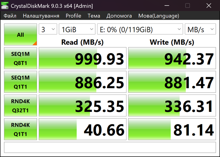 Внешний SSD M.2 ORICO 120 ГБ USB 3.2 Gen 2 Type-A/Type-C компактный - изображение 5