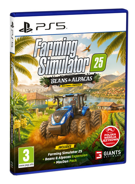 Гра PS5 Farming Simulator 25: Beans & Alpacas Edition (Blu-ray диск) (4064635550787) - зображення 2