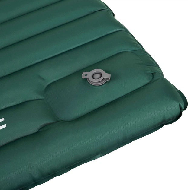 Надувний матрац для кемпінгу Outtec Pillow TPU O-42638 200 x 66,5 см з подшкою Зелений (5905884426388) - зображення 9