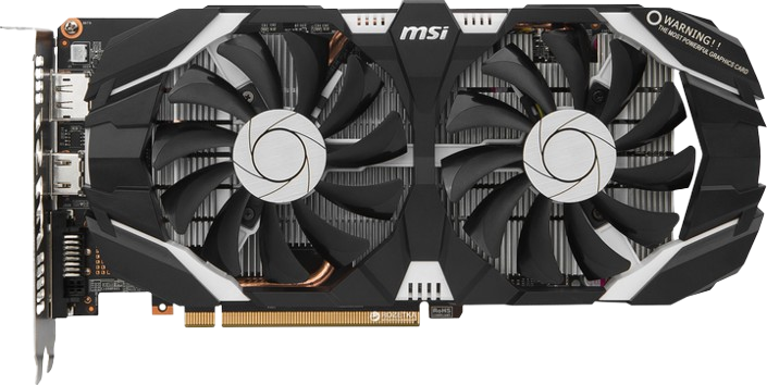 Відеокарта GeForce GTX 1060 6GB MSI OCV1 (GTX 1060 6GT OCV1) Б/В - изображение 2