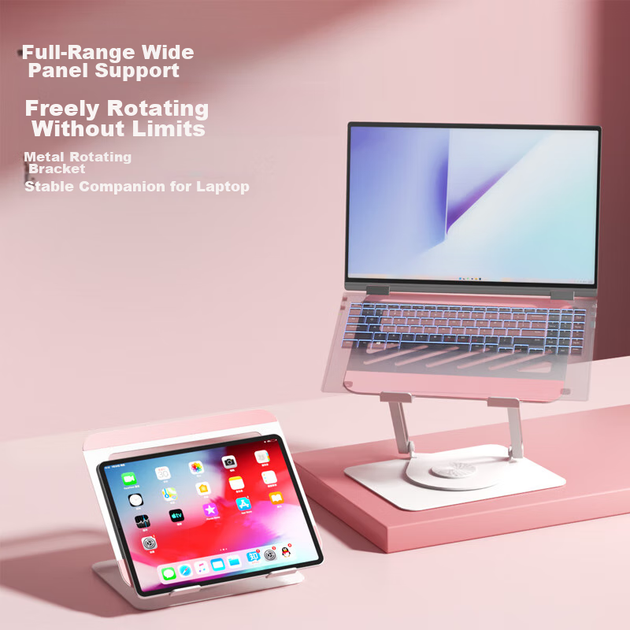Підставка для ноутбука Lenovo W8pro Alloy White and Pink - зображення 3