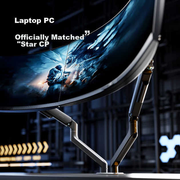 Підставка для монітора Brateck E350-2+APE40 - зображення 4