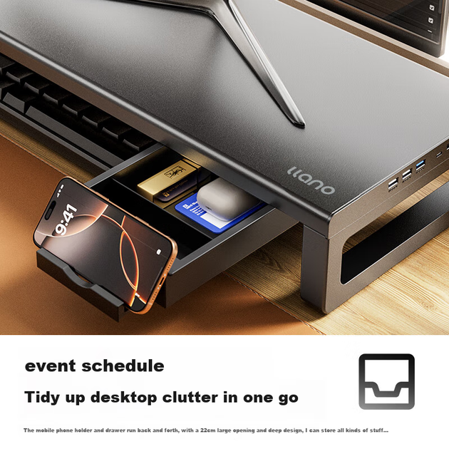Підставка для монітора Llano USB 3.0 - зображення 4