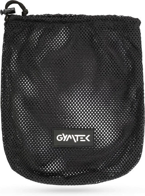 Zestaw taśm do ćwiczeń Gymtek Pro 124182 Czarno-żółty (5907766663867) - obraz 8