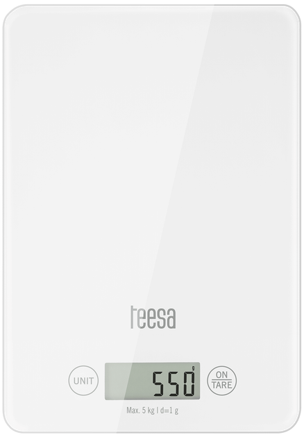 Waga kuchenna Teesa TSA0804-W - Zdjęcie 2 Waga kuchenna Teesa TSA0804-W - obraz 2