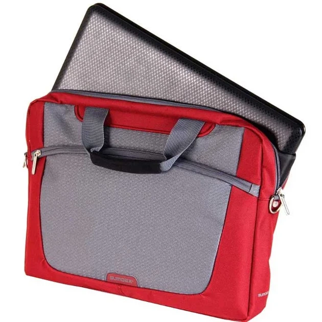 Сумка для ноутбука 16" SUMDEX PON-318RD Red/Grey - зображення 2