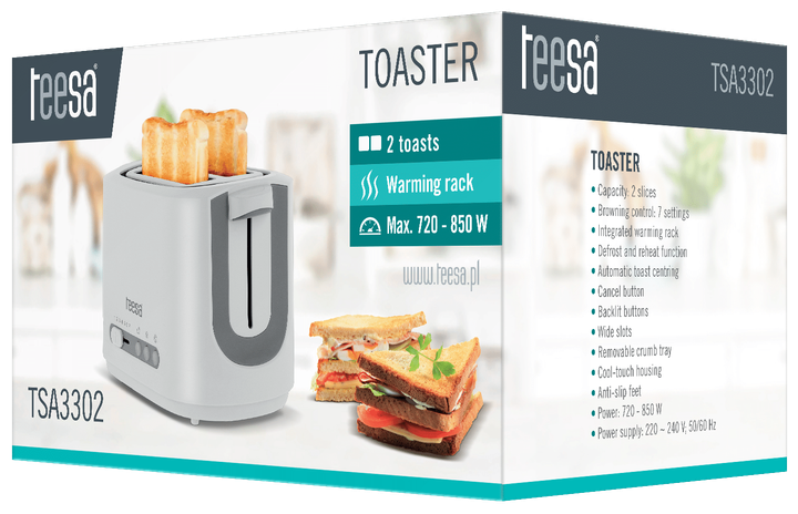 Toster Teesa TSA3302 - obraz 6