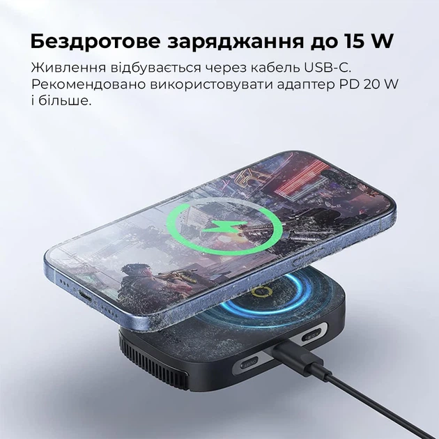 Кулер для мобильного Baseus MagPro II мгновенное охлаждение ABS-пластик черный - изображение 12