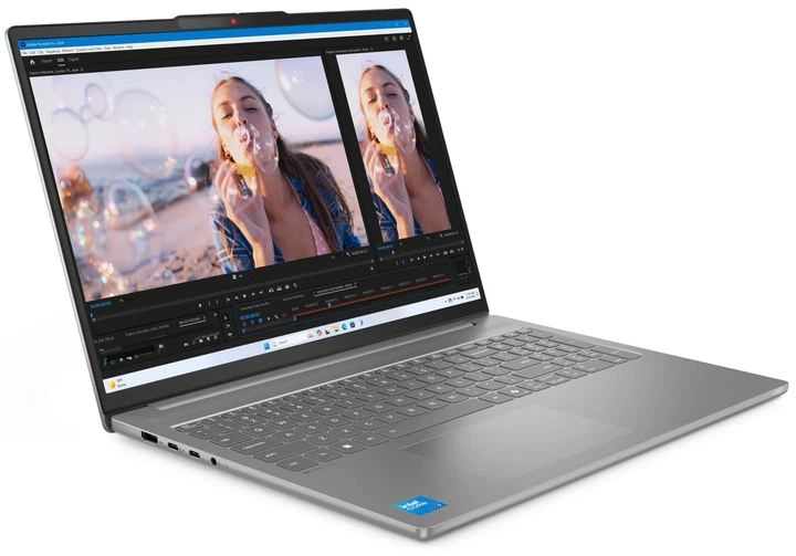 Ноутбук 16" Lenovo IdeaPad Slim 5 (16IRH10R) Intel Core 7 240H RAM 32GB SSD 1TB Win11 Алюминиевый корпус (UKR) (102191621) - Уценка - изображение 4