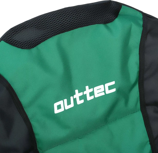 Крісло туристичне складне Outtec Travel+ з чохлом Зелене 180553 (5905884421048) - зображення 6