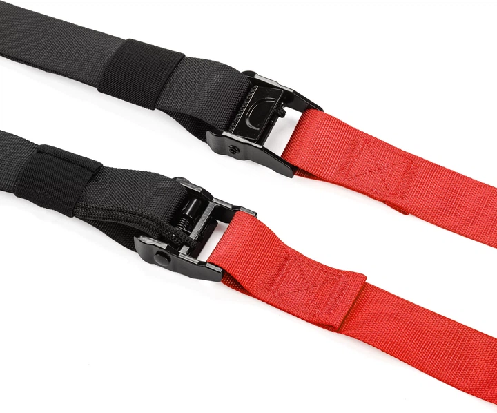 Zestaw taśm do ćwiczeń Gymtek Pro 124181 Czarno-czerwony (5907766663782) - obraz 4