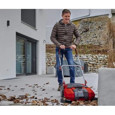 Подметальная машина Einhell TE-SW 18/610 Li-Solo, PXC, 18V, ширина 610мм, бак 20л, 1800м²/ч, 10.3кг (без АКБ и ЗУ) (2352040) - зображення 9