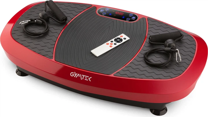 Вібраційна платформа Gymtek XP750 3D Intense з пультом Червоно-чорна 69764 (5907766660118) - Фото 2 Вібраційна платформа Gymtek XP750 3D Intense з пультом Червоно-чорна 69764 (5907766660118) - зображення 2