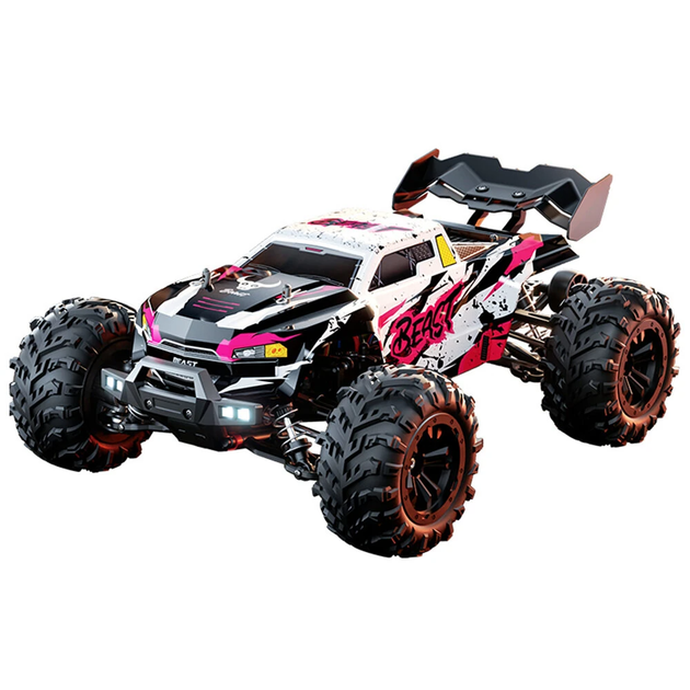 Радіокерована машинка ZLL SG618 MAX 1:16 4WD Brushless на пульті керування до 80 км/год, RC монстр-трак, позашляховик, акумулятор + батарейки у пульт - зображення 2