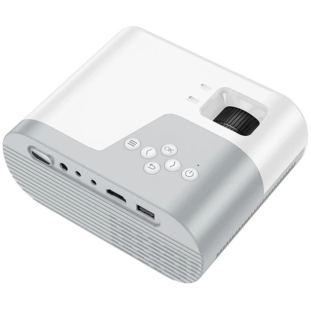 Проектор Hoco DT2 HD Ready с Android Wi-Fi Bluetooth 720P White (6942007629645) - изображение 4