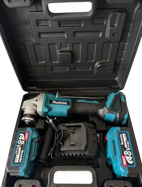 Болгарка акумуляторна Makita DGA554ZL 48В 5Аг 8500 об/хв Диск 125мм - изображение 5