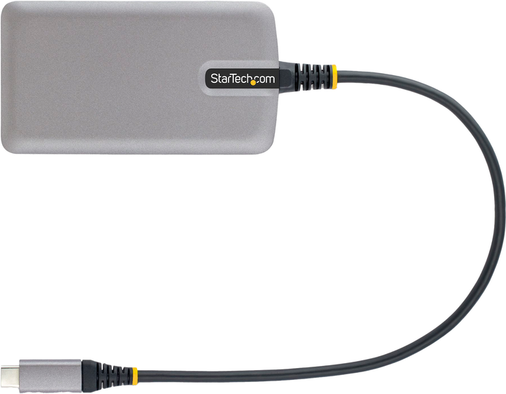 Hub USB Startech 4-portowy USB-A 3.2 Gen 1 0.3 m (5G4AB-USB-C-HUB) - obraz 2