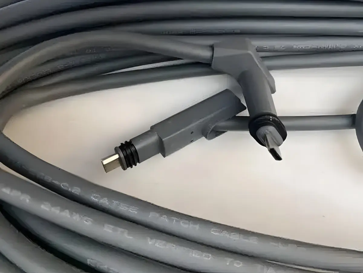 Дата кабель для Starlink Satellite Gen2 V2 (роз'єм SPX) Ethernet Cat5E 24AWG (23 метри) Сірий - зображення 4