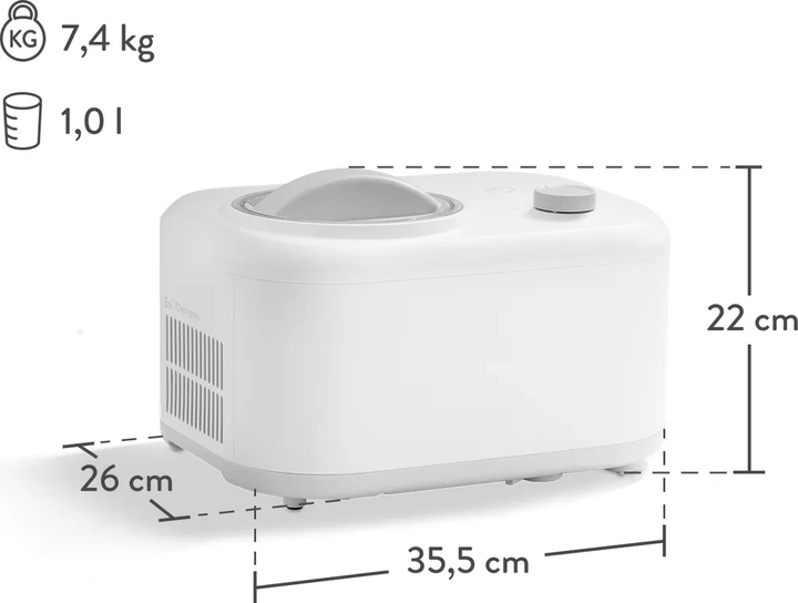 Морожениця Springlane Eni White 000244270 - Уцінка - зображення 4