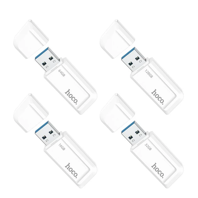 Флешка Hoco UD11 64GB USB 3.0 USB A White (6931474749307) - зображення 3