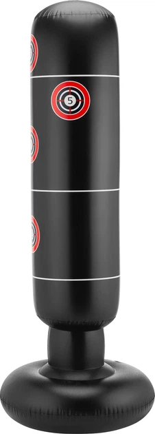 Worek treningowy bokserski Outtec Reflex Zone 160 I-42756 160 cm Czarny (5905884427569) - obraz 2