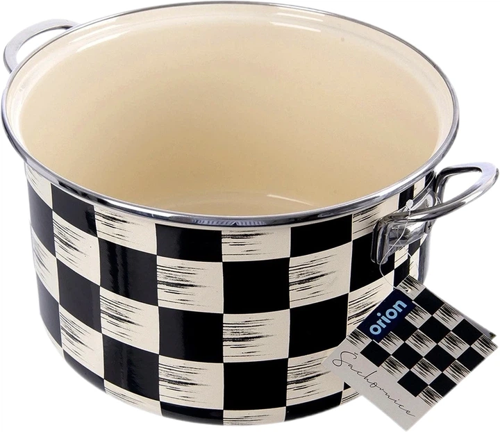 Garnek Orion Szachownica emaliowany 6.5 l (8592381206765) - obraz 4