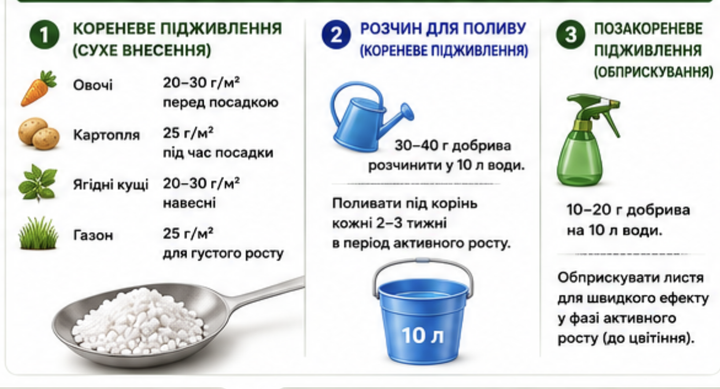 Сульфат аммония 1 кг N 21% S 24% – азотно-серное удобрение для овощей, картофеля, капусты, чеснока, газона и плодовых культур - Фото 5 Сульфат аммония 1 кг N 21% S 24% – азотно-серное удобрение для овощей, картофеля, капусты, чеснока, газона и плодовых культур - изображение 5