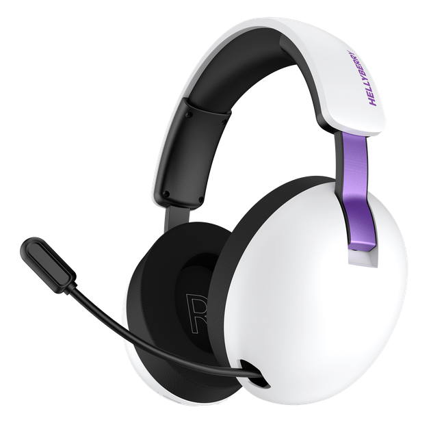 Гарнітура Hator Hellyberry HH30 White-Violet (HH30_wireless_WV) - Фото 1 Гарнітура Hator Hellyberry HH30 White-Violet (HH30_wireless_WV) - изображение 1