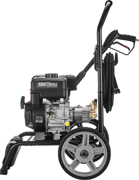 Профессиональная бензиновая мойка высокого давления 7 к.с 360 бар Kraft&Dele KD5370 мобильный очиститель высокого давления - изображение 4
