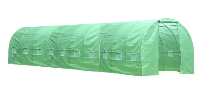 Посыленная садовая теплица 30м2 Ekspand TFO25-3X10X2-1-Z с армированным покрытием и входом на молнии труба 25 мм - изображение 4