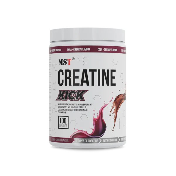 Комплексный креатин MST Creatine Kick 7in1 1000 г кола-вишня, MST 7 форм креатина - Фото 1 Комплексный креатин MST Creatine Kick 7in1 1000 г кола-вишня, MST 7 форм креатина - изображение 1