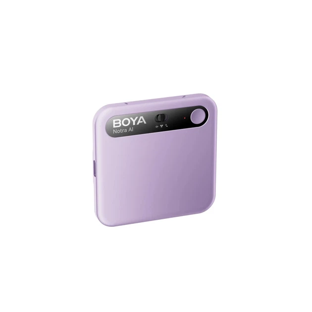 Диктофон BOYA Notra с транскрипцией AI Purple (6977490712369) - Фото 6 Диктофон BOYA Notra с транскрипцией AI Purple (6977490712369) - изображение 6