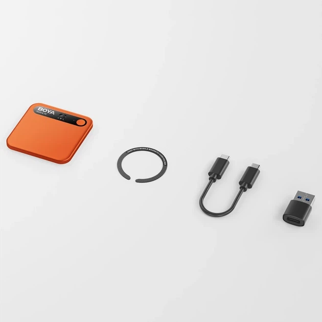 Диктофон BOYA Notra с транскрипцией AI Orange - изображение 9
