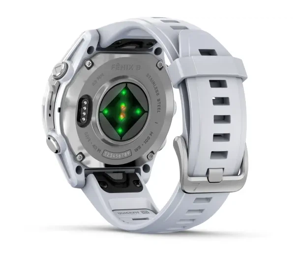 Смартгодинник Garmin Fenix 8 43мм GPS Білий - Фото 6 Смартгодинник Garmin Fenix 8 43мм GPS Білий - зображення 6