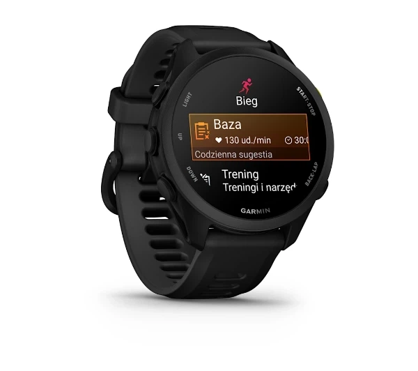 Смартгодинник Garmin Forerunner 70 42мм GPS Чорний - Фото 5 Смартгодинник Garmin Forerunner 70 42мм GPS Чорний - изображение 5
