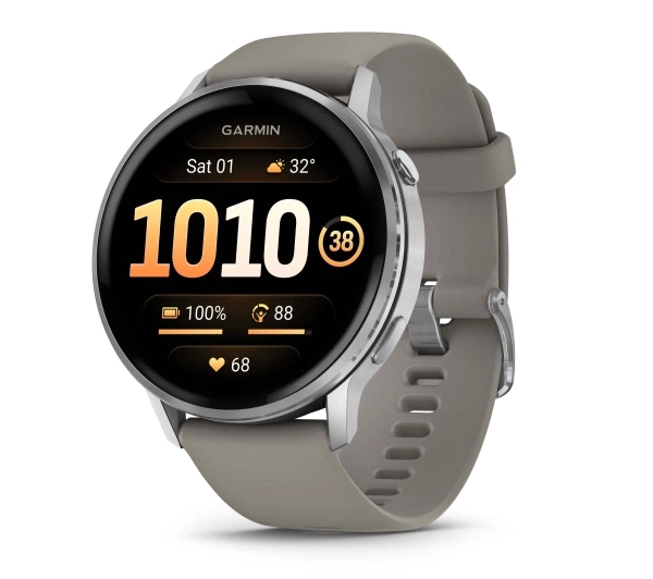 Смартгодинник Garmin Venu 4 45мм Сірий - Фото 1 Смартгодинник Garmin Venu 4 45мм Сірий - зображення 1