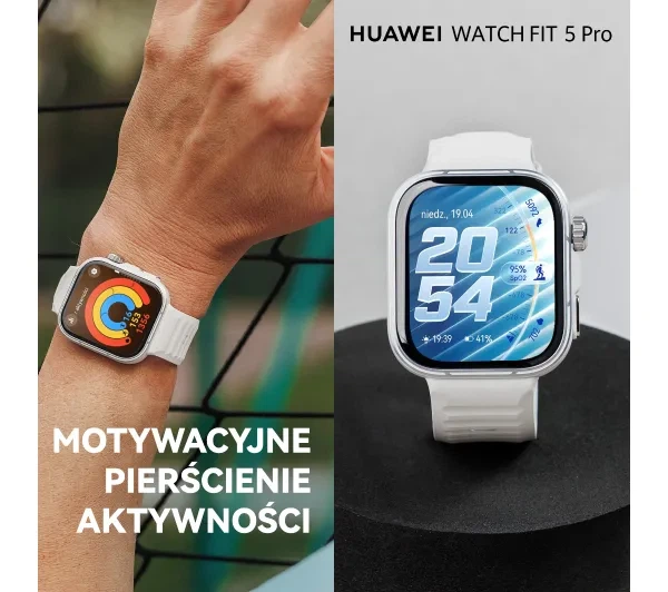 Смартгодинник Huawei Watch Fit 5 Pro 44мм Чорний - Фото 7 Смартгодинник Huawei Watch Fit 5 Pro 44мм Чорний - зображення 7