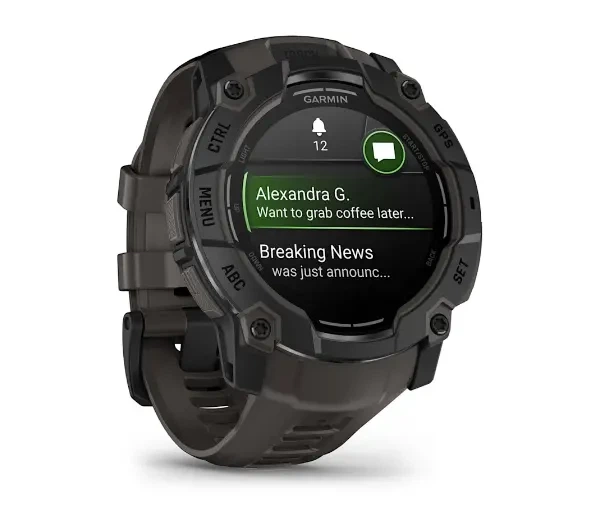 Смартгодинник Garmin Instinct 3 AMOLED 50мм GPS Чорний - Фото 9 Смартгодинник Garmin Instinct 3 AMOLED 50мм GPS Чорний - зображення 9