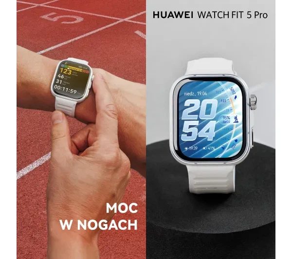 Смартгодинник Huawei Watch Fit 5 Pro 44мм Чорний - Фото 11 Смартгодинник Huawei Watch Fit 5 Pro 44мм Чорний - зображення 11