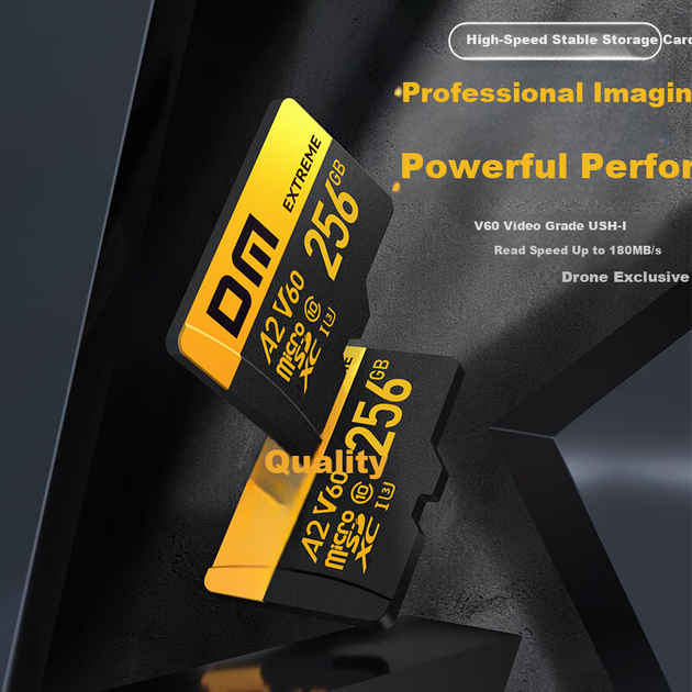 Карта памяти DM Daimai 256 ГБ TF (MicroSD) V60, 4K Ultra HD - Фото 5 Карта памяти DM Daimai 256 ГБ TF (MicroSD) V60, 4K Ultra HD - изображение 5