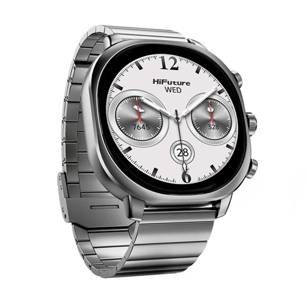 Smartwatch HiFuture FutureFit AIX Silver (HSSW2SL) - зображення 2