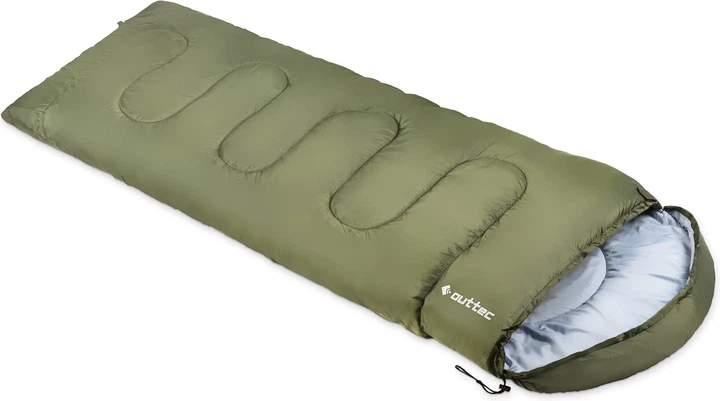 Śpiwór Outtec Thermolite, 210 cm Z kapturem, jednoosobowy (5905884421215) - Zdjęcie 1 Śpiwór Outtec Thermolite, 210 cm Z kapturem, jednoosobowy (5905884421215) - obraz 1