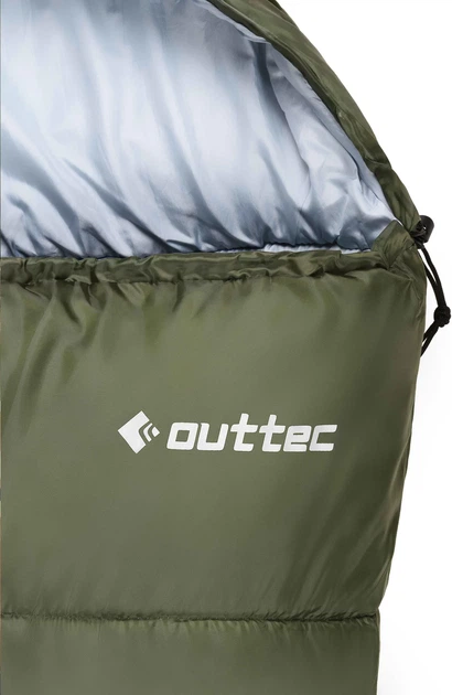 Śpiwór Outtec Mumia, 210 cm Z kapturem, jednoosobowy (5907766665953) - Zdjęcie 5 Śpiwór Outtec Mumia, 210 cm Z kapturem, jednoosobowy (5907766665953) - obraz 5