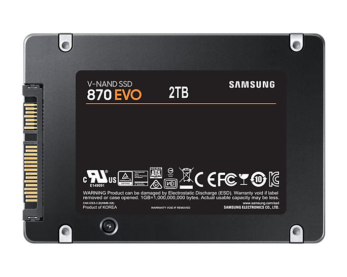SSD 2,5 2TB Samsung 870 EVO MKX MLC 560/530MB/s - Фото 1 SSD 2,5 2TB Samsung 870 EVO MKX MLC 560/530MB/s - изображение 1