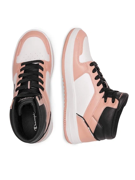 Жіночі кросівки Champion Rebound 2.0 Mid Cut S S11471-PS013 рожеві на кожен день Розмір 41 - Фото 6 Жіночі кросівки Champion Rebound 2.0 Mid Cut S S11471-PS013 рожеві на кожен день Розмір 41 - изображение 6