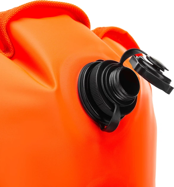Bojka asekuracyjna Outtec Dry Bag 28 l 2w1 O-42984 z suchą kieszenią (5905884429846) - obraz 4