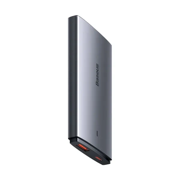 Зарядное устройство Baseus GaN5 Pro Ultra-Slim 65 Вт Type-C + USB + Cable Type-C 100 Вт 1 м серый (CCGP150113) - Фото 8 Зарядное устройство Baseus GaN5 Pro Ultra-Slim 65 Вт Type-C + USB + Cable Type-C 100 Вт 1 м серый (CCGP150113) - изображение 8