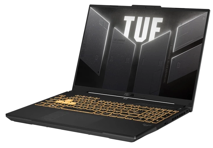 Ноутбук ASUS TUF Gaming F16/WUXGA 16"/ Core 5 210H/ RAM 16Gb/ SSD 512Gb/ RTX3050/ Mecha Gray - Фото 3 Ноутбук ASUS TUF Gaming F16/WUXGA 16"/ Core 5 210H/ RAM 16Gb/ SSD 512Gb/ RTX3050/ Mecha Gray - изображение 3